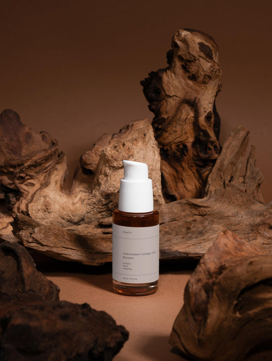 Antioxidant Ginkgo Gel Booster for revitalizing and protecting skin