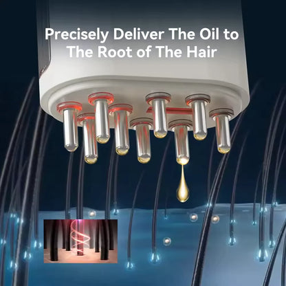 2-in-1 Vibrating Hair Treatment Tool