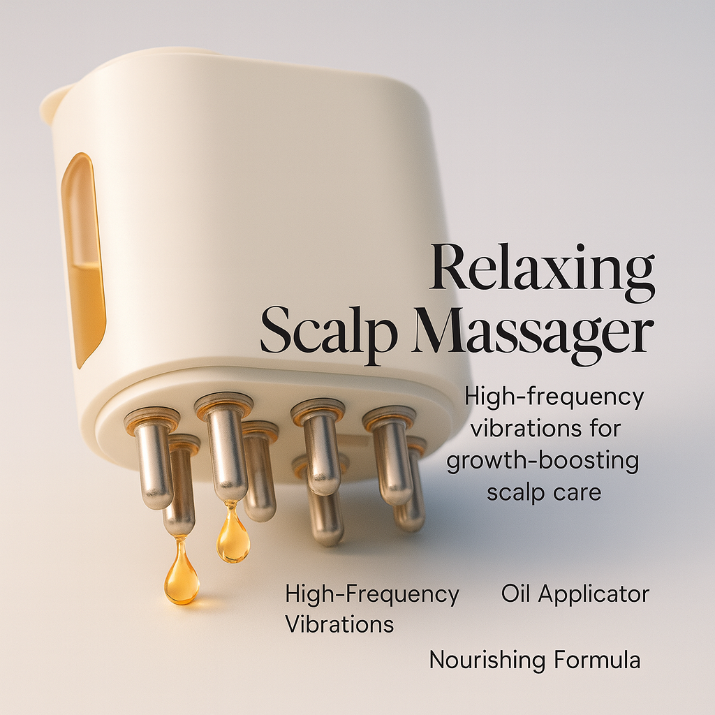 2-in-1 Vibrating Hair Treatment Tool