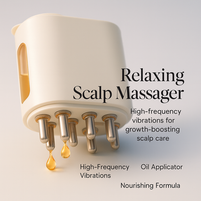 2-in-1 Vibrating Hair Treatment Tool