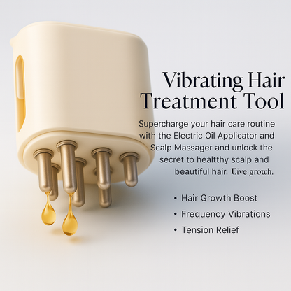 2-in-1 Vibrating Hair Treatment Tool