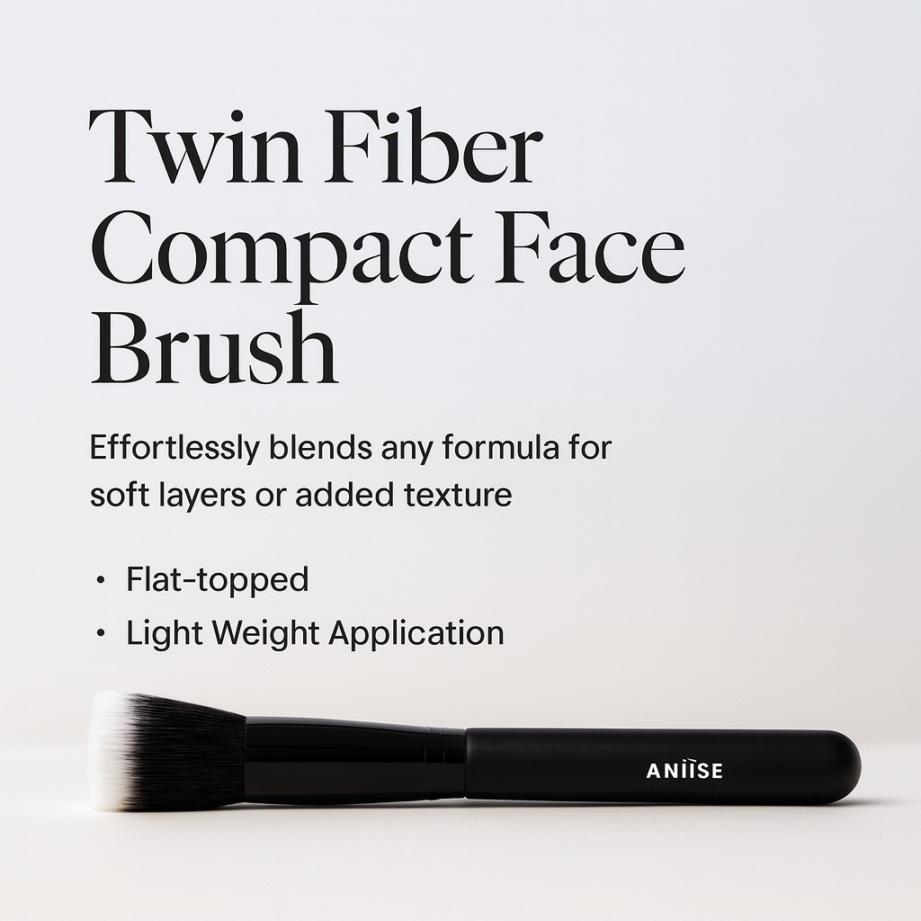 Twin Fiber Compact Face Brush