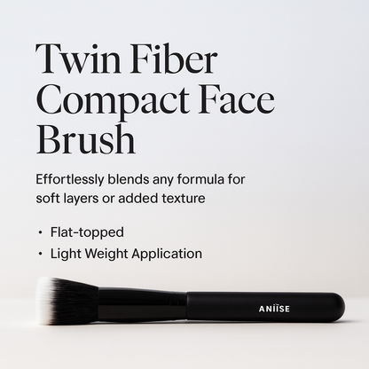 Twin Fiber Compact Face Brush