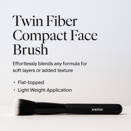 Twin Fiber Compact Face Brush