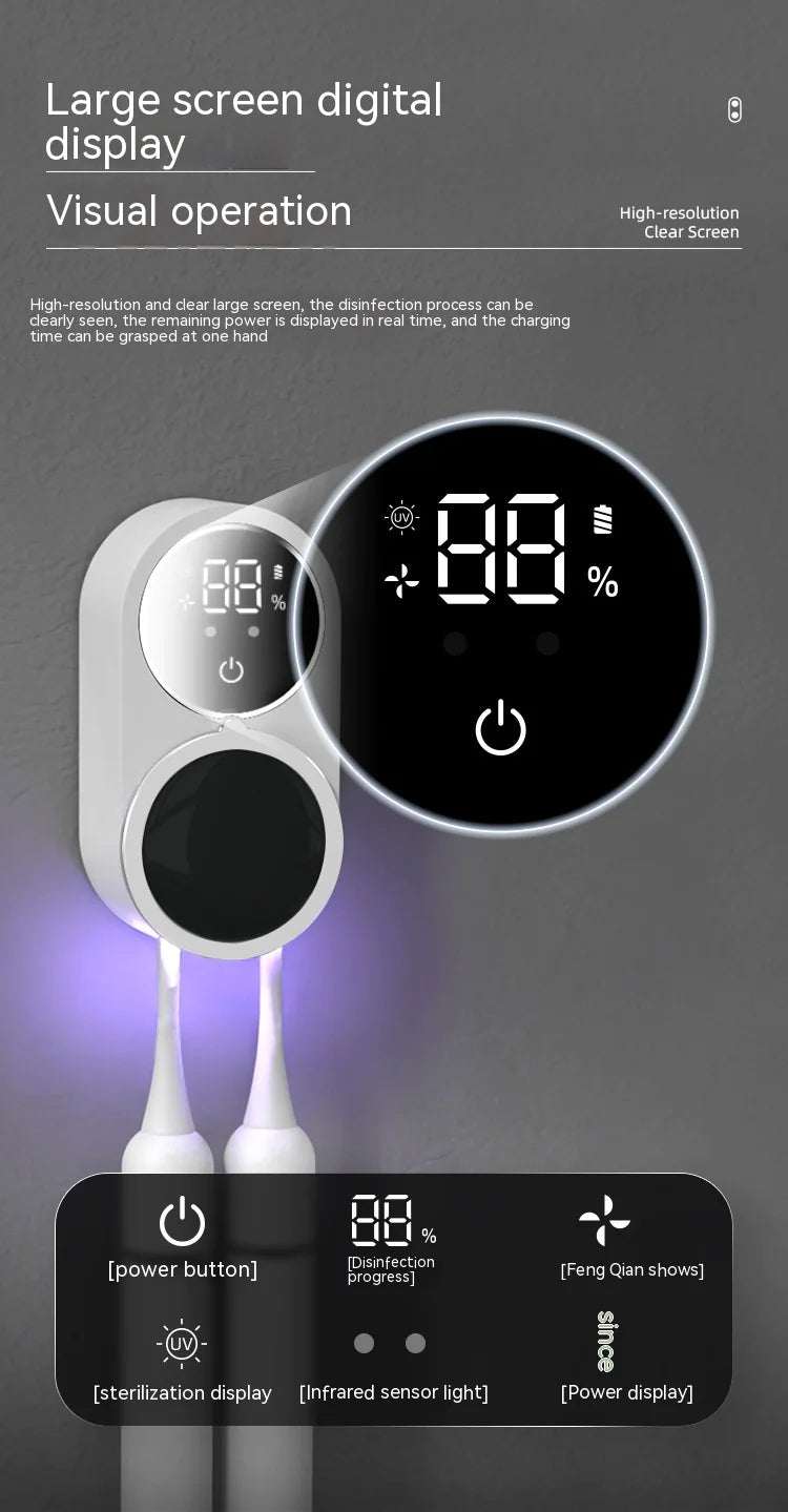 UV-Clean Toothbrush Sanitizer